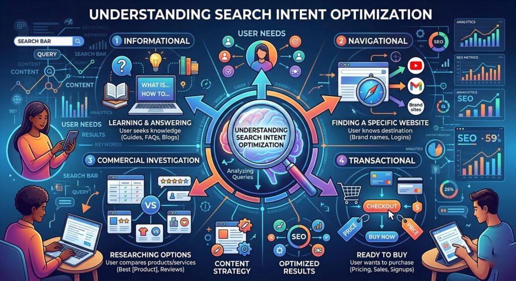 Understanding Search Intent Optimization