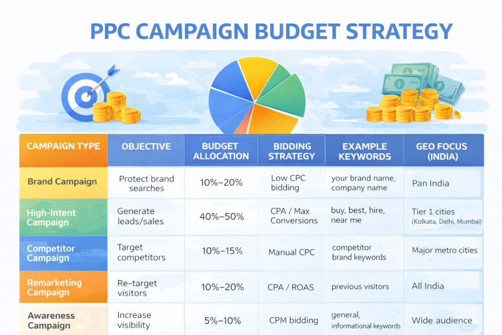 ppc campaign budget strategy