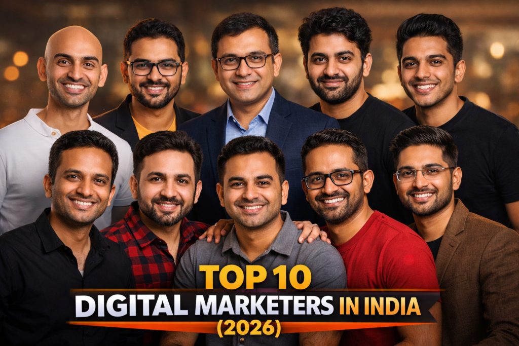 Top 10 best digital marketers in india (2026)