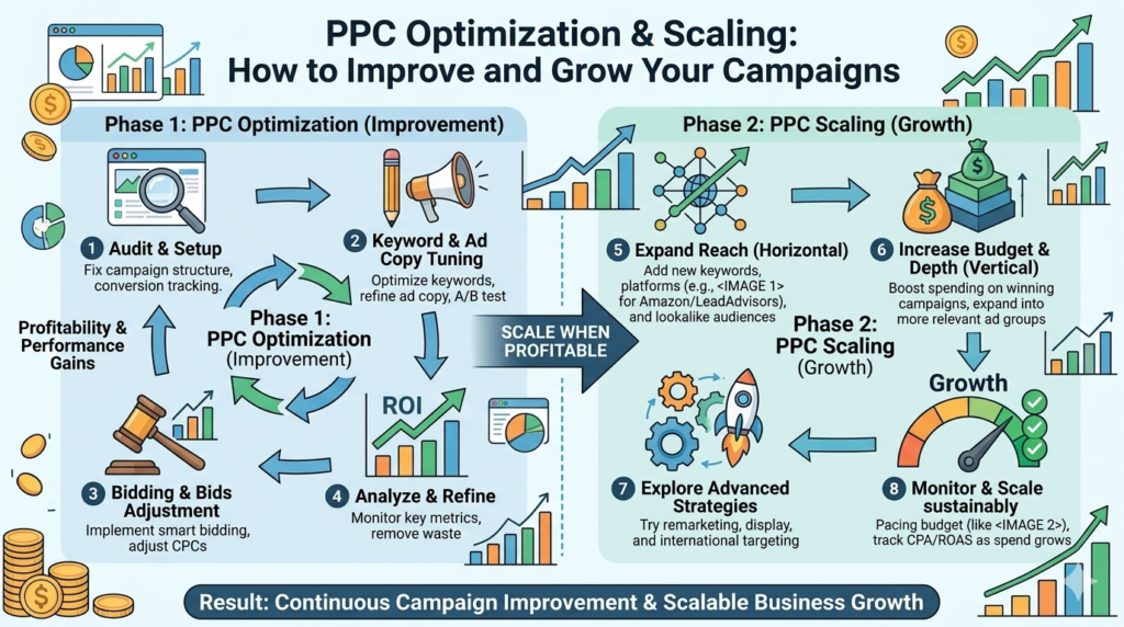 how ppt optimizing and scaling