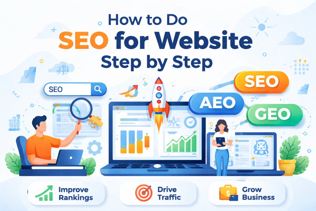how to do seo for website step by step