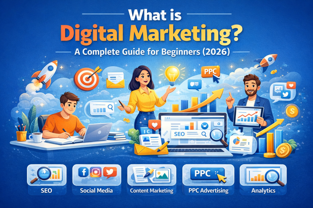 What is Digital Marketing? A Complete Guide for Beginners (2026)