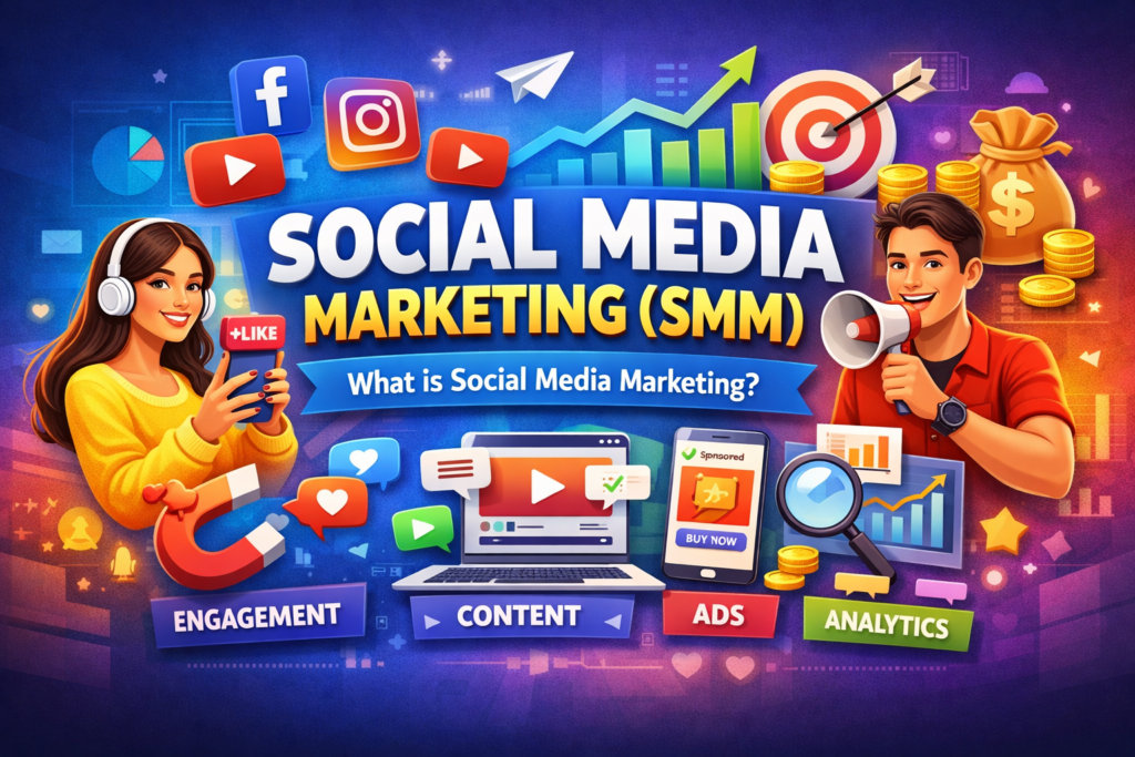What is social media marketing smm?