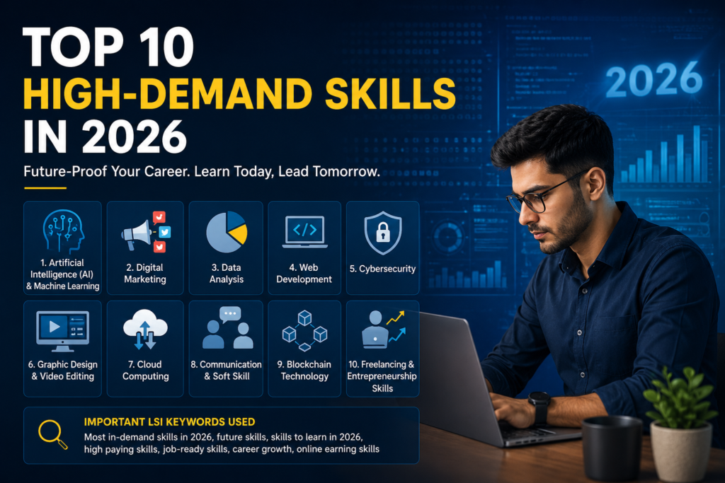 Top 10 High-Demand Skills in 2026 for Future Career Growth